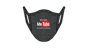PRINTED GRAPHIC - "WELCOME TO MY CHANNEL"- BASIC BINDING MASK [PRE-ORDER]