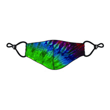 Load image into Gallery viewer, PRINTED TIE DYE - CORDLOCK PROTECTIVE FACE MASK