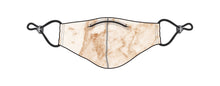 Load image into Gallery viewer, PRINTED MARBLE - CORDLOCK MASK W/FILTER POCKET