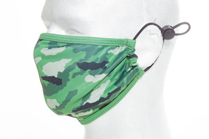 PRINTED CORDLOCK PROTECTIVE FACE MASK