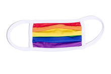 Load image into Gallery viewer, RAINBOW PRIDE - ACCORDION MASK W/FILTER POCKET