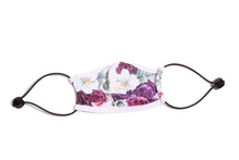 Load image into Gallery viewer, PRINTED FLORAL - CORDLOCK MASK W/FILTER POCKET