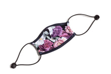 Load image into Gallery viewer, PRINTED FLORAL - CORDLOCK MASK W/FILTER POCKET