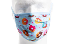 Load image into Gallery viewer, PRINTED DONUT - KIDS - ACCORDION PROTECTIVE MASK