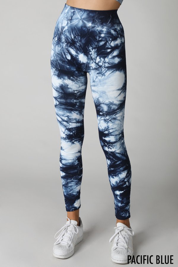 Pastel Tie Dye Leggings by Kate and Company